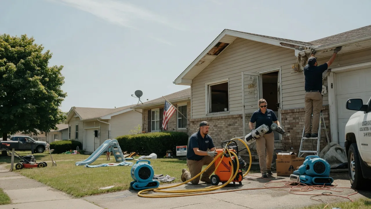 Water Damage Restoration in Schoolcraft, MI near me